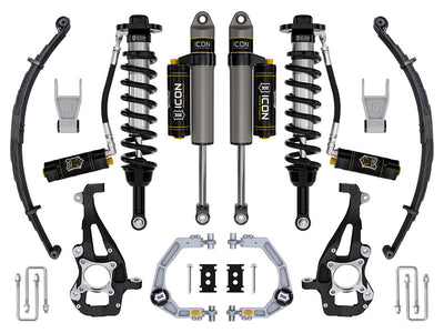 3.5-4.5in Stage 4 Suspension System Billet <br> 2021-2024 Ford F-150