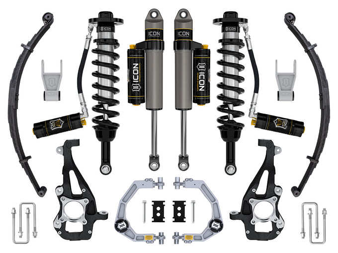 3.5-4.5in Stage 4 Suspension System Billet <br> 2021-2024 Ford F-150
