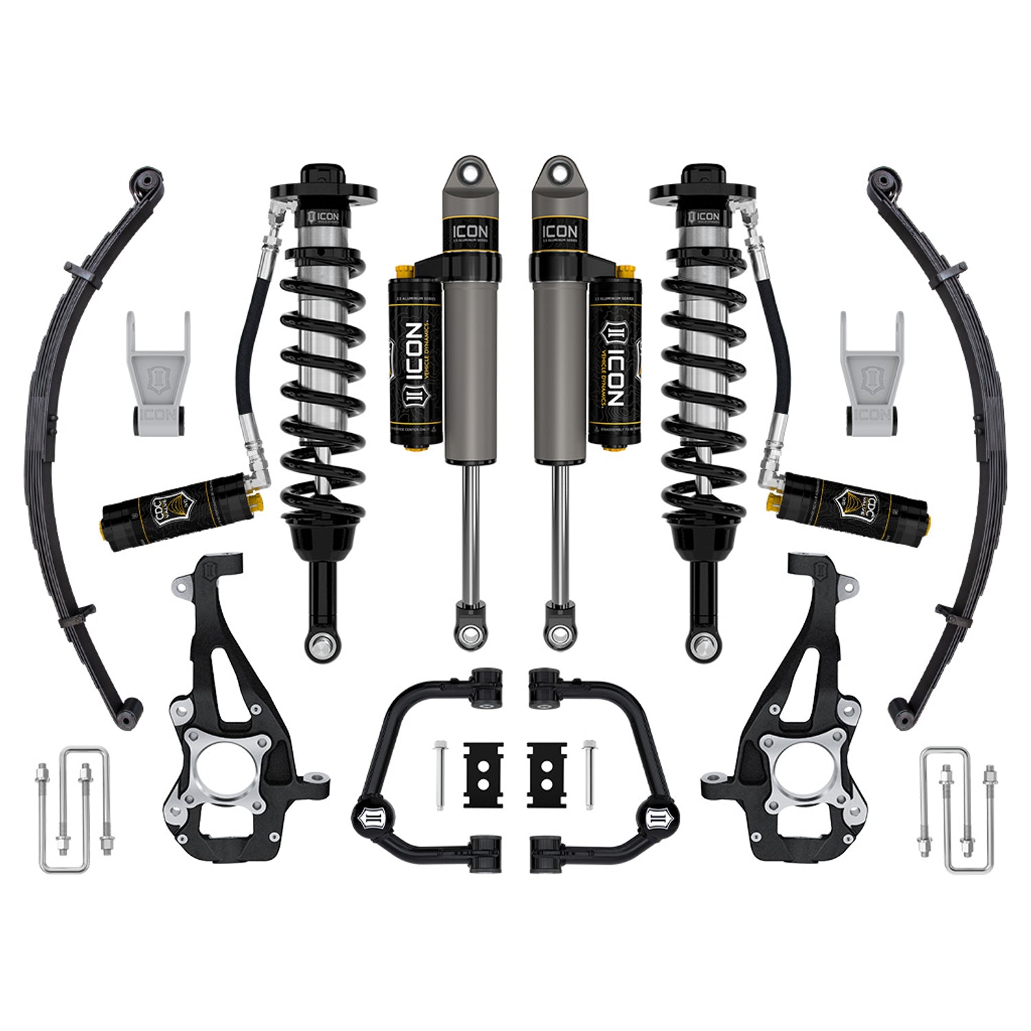 3.5-4.5in Stage 4 Suspension Sys Tubular <br> 2021-2024 Ford F-150