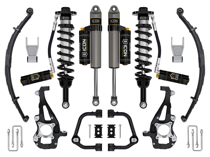 3.5-4.5in Stage 4 Suspension Sys Tubular <br> 2021-2024 Ford F-150
