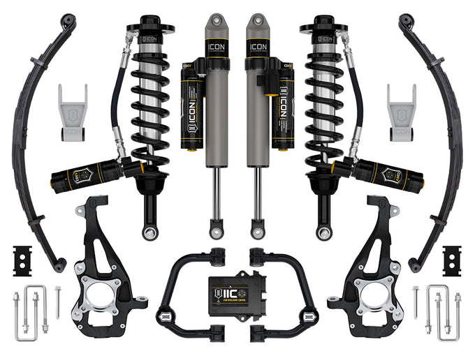 3.5-4.5in Stage 5 Suspension System Tubular <br> 2021-2024 Ford F-150