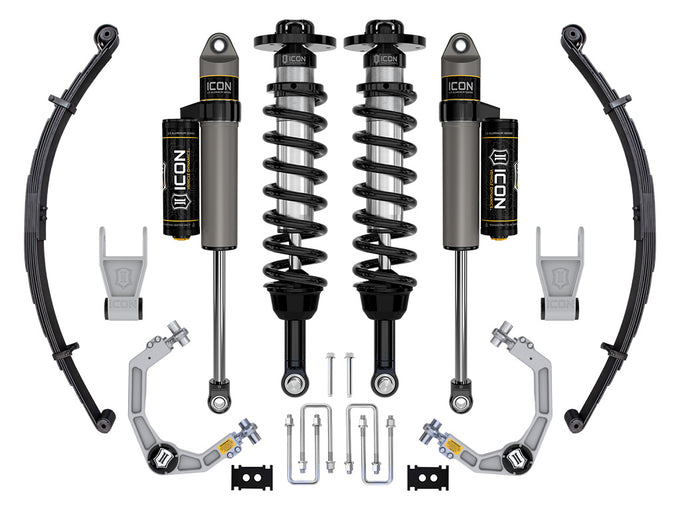 2.5-3in. Stage 2 Suspension System Billet <br> 2021-2024 Ford F-150