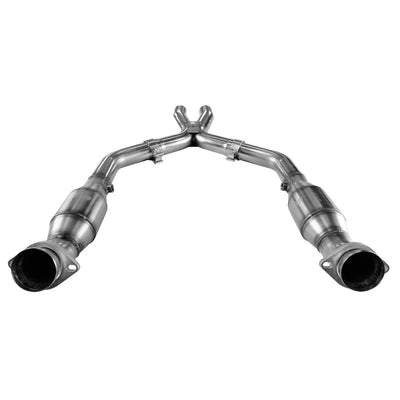 2-1/2 in. Catted X-Pipe<br>05-10 Ford Mustang GT 4.6L 3V