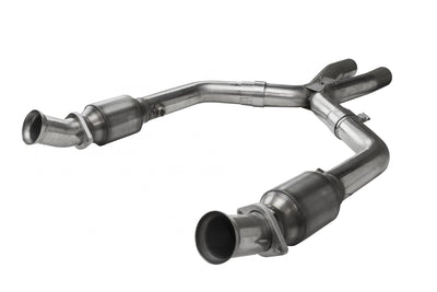 2-1/2 in. GREEN Catted X-Pipe<br>05-10 Ford Mustang GT 4.6L 3V