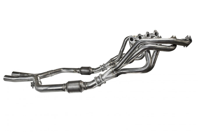 1-5/8 in. Headers and 2-1/2 in. Catted X-Pipe Kit<br>05-10 Ford Mustang GT 4.6L 3V