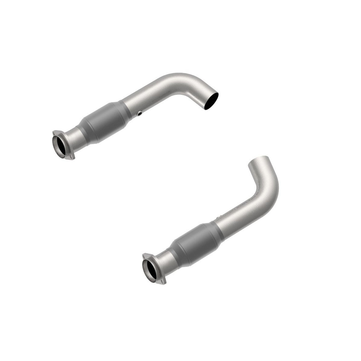 3 in. SS GREEN Catted Connection Pipes<br>15-26 Ford Mustang GT 5.0L