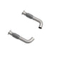 3 in. SS GREEN Catted Connection Pipes<br>15-26 Ford Mustang GT 5.0L