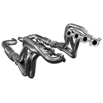 2 in. Stainless Headers & H.O. GREEN Cat. Conn. Kit<br>15-26 Ford Mustang GT/D.H