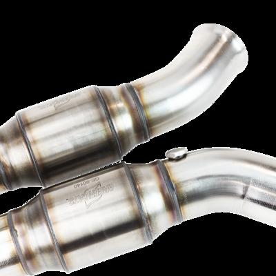 3 in. SS GREEN Catted X-Pipe<br>09-13 Chevy Corvette 6.2L