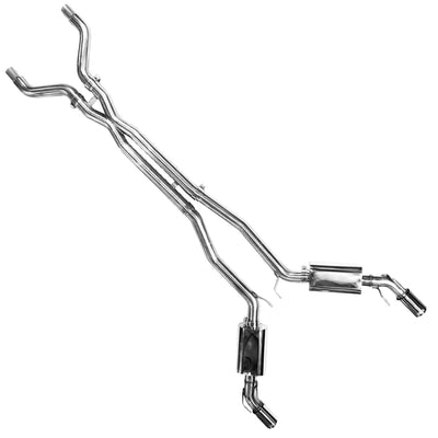3 in. Cat-Back Exhaust w/SS Tips<br>10-15 Chevy Camaro SS