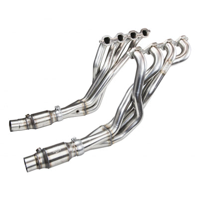 1-7/8 in. Stainless Headers & GREEN Catted OEM Conn<br>16-24 Chevy Camaro SS/ZL1