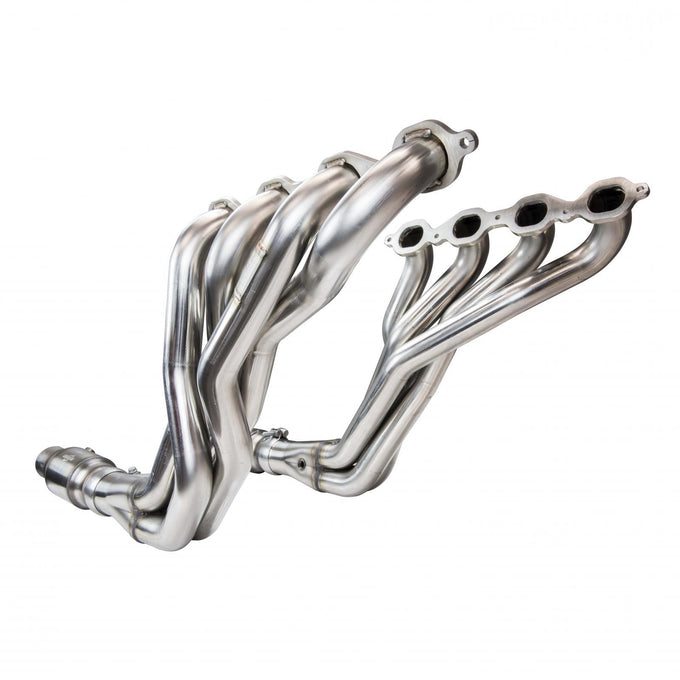 2 in. Stainless Headers & GREEN Catted OEM Conn Kit<br>16-24 Chevy Camaro SS/ZL1
