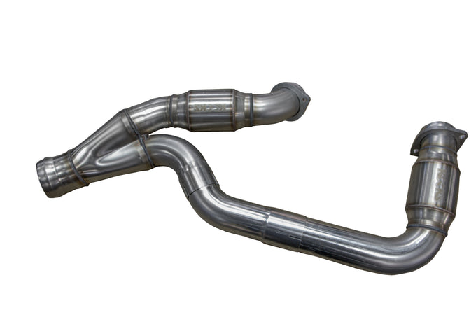 3 in. Stainless Catted Y-Pipe<br>19-23 GM 1/2 Ton Truck 6.2L