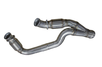 3 in. Stainless GREEN Catted Y-Pipe<br>19-23 GM 1/2 Ton Truck 6.2L