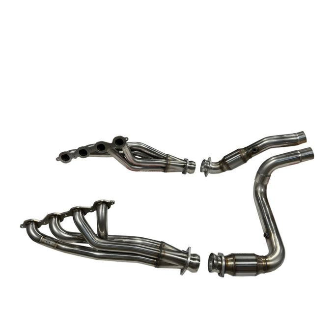 1-7/8 in. Long Tube Header and GREEN Catted Conn. Kit<br>23+ Cadillac Escalade V