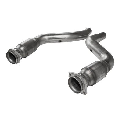 3 in. x 2-1/2 in. SS GREEN Catted OEM Connection Pipes<br>05-23 LX Platform Car 5.7L