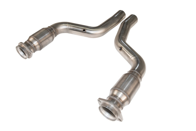 3 in. SS GREEN Catted OEM Connection Pipes<br>06-23 LX Platform 6.1L/6.2L/6.4L