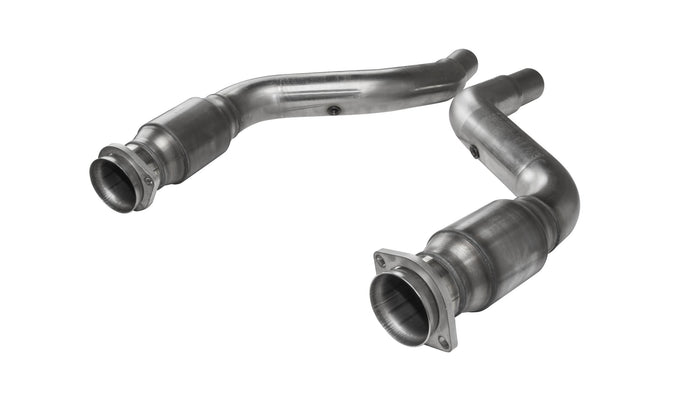 3 in. SS GREEN Catted OEM Connection Pipes<br>06-23 LX Platform 6.1L/6.2L/6.4L