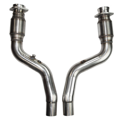 3 in. SS GREEN Catted OEM Connection Pipes W/EPS<br>12-23 LX Platform 6.4L