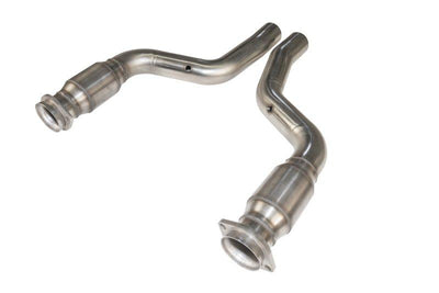 3 in. SS H.O. GREEN Catted OEM Connections<br>06-23 LX Platform 6.1L/6.2L/6.4L