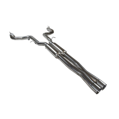 3 in. SS Cat-Back For OEM Tips<br>15-20 Dodge Challenger Hellcat 6.2L