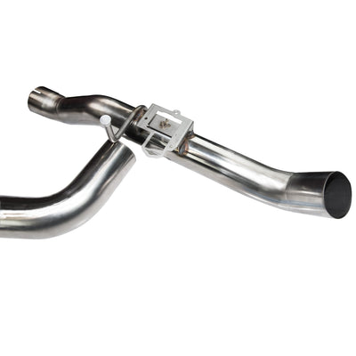 3 in. SS Cat-Back For OEM Tips<br>15-20 Dodge Challenger Hellcat 6.2L