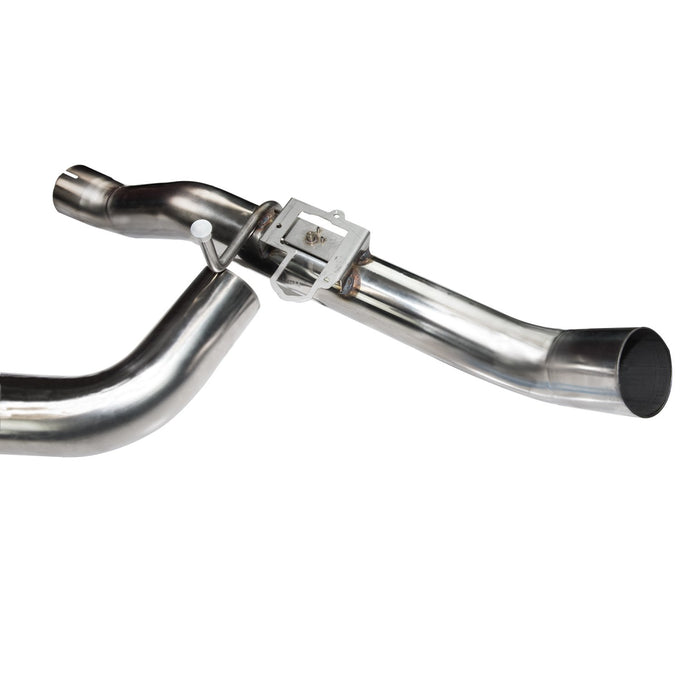 3 in. SS Cat-Back For OEM Tips<br>15-20 Dodge Challenger Hellcat 6.2L