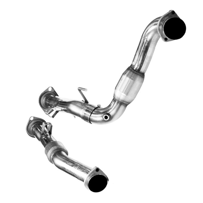 3 in. SS Catted OEM Connection Pipes<br>06-10 Jeep SRT8 6.1L