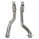3 in. SS GREEN Catted OEM Connections<br>12-20 Jeep/Durango 6.4L Trackhawk 6.2L