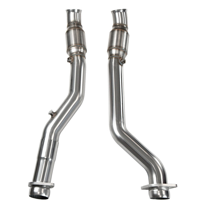 3 in. SS GREEN Catted OEM Connections<br>12-20 Jeep/Durango 6.4L Trackhawk 6.2L
