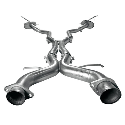 3 in. SS Cat-Back For OEM Tips<br>12-20 Jeep SRT/Trackhawk 6.4L/6.2L