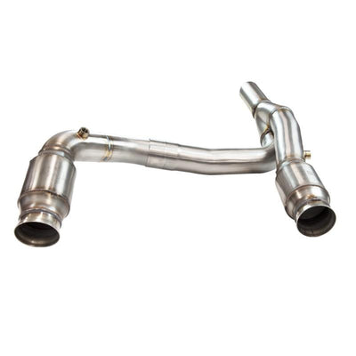 3 in. SS Catted Y-Pipe for LS Swap<br>07-18 Jeep Wrangler JK 4-Door