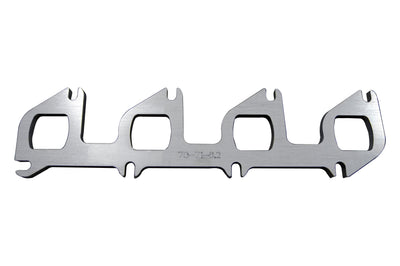 Ford 6.2L Header Flange<br>3/8 in. Thick 304 Stainless Steel. D-Shaped Port