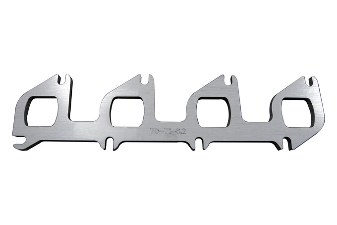 Ford 6.2L Header Flange<br>3/8 in. Thick 304 Stainless Steel. D-Shaped Port