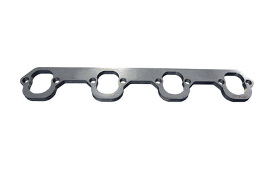 SBF Header Flange - 2 in. Inline Bolt Pattern<br>3/8 in. Thick SS. Port for 1-3/4 in.