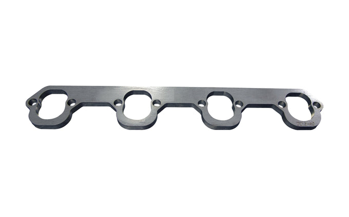 SBF Header Flange - 2 in. Inline Bolt Pattern<br>3/8 in. Thick SS. Port for 1-3/4 in.