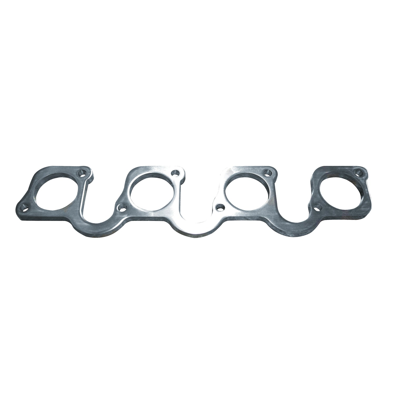SBF Header Flange - Yates Diagonal Bolt Pattern<br>3/8 in. Thick SS. Port for 2 in.