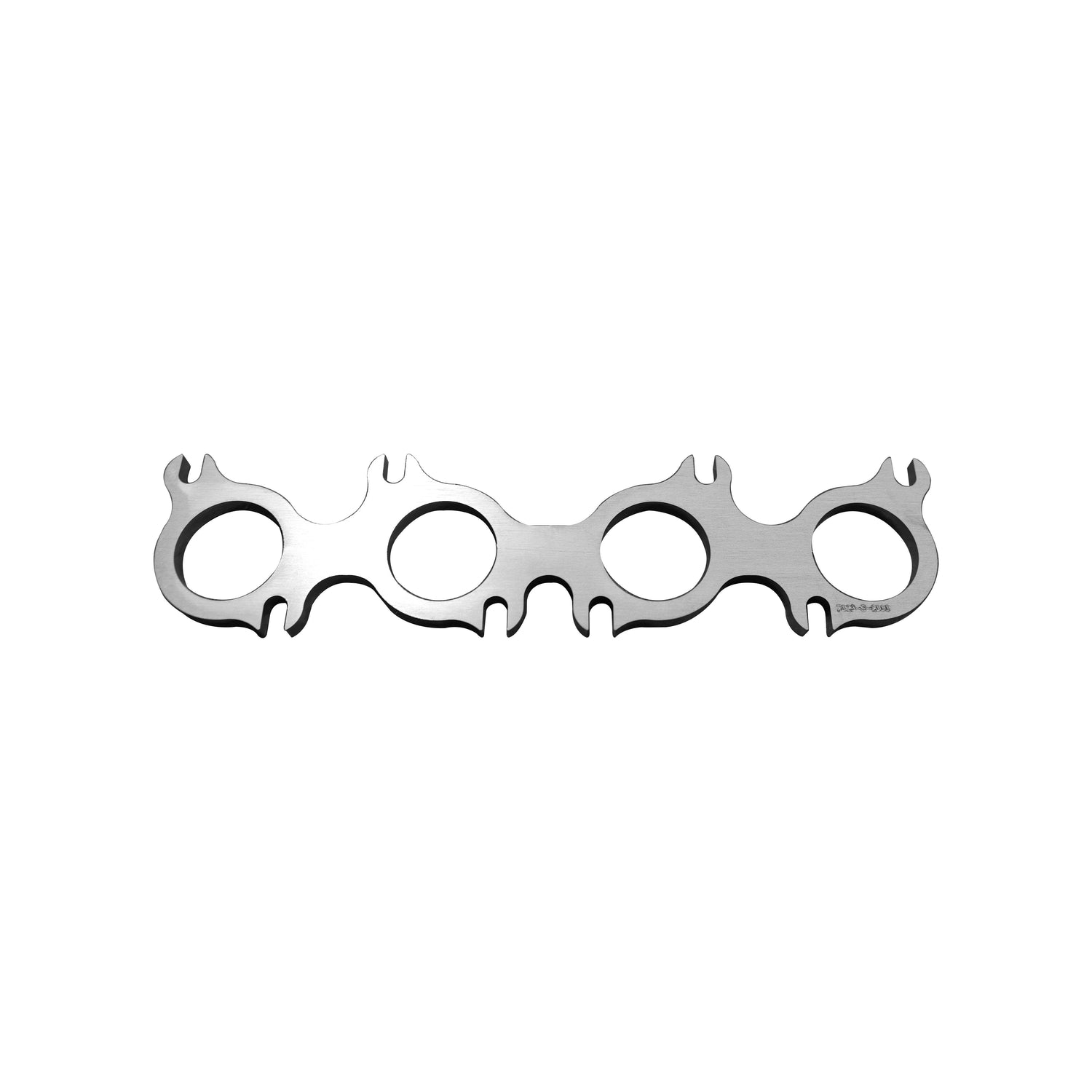 Ford 5.0L Coyote Header Flange 3/8 in. Thick SS<br>Ports for 2 in. Primaries