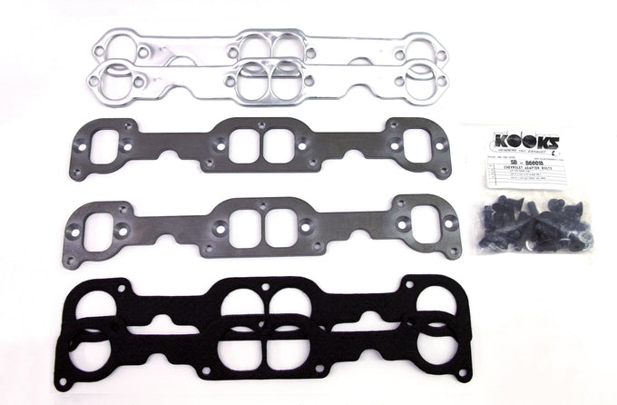 23 Degree SBC Adapter Kit<br>Stock Inline 6-Bolt to Stahl 7-Bolt