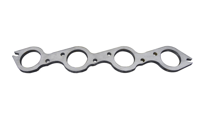 Stock Style BBC Header Flange<br>3/8 in. Thick 304 Stainless -2-1/8 in. Primaries