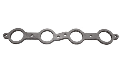 LSX Header Flange - 3/8 in. Thick Stainless<br>Round Port for 1-7/8 in. Primaries