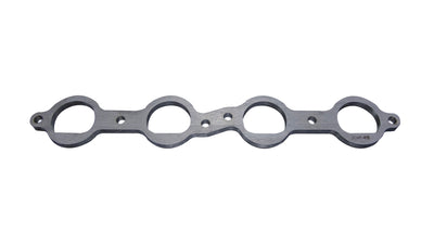 LSX Header Flange - 3/8 in. Thick Stainless<br>D Port for 1-7/8 in. Primaries