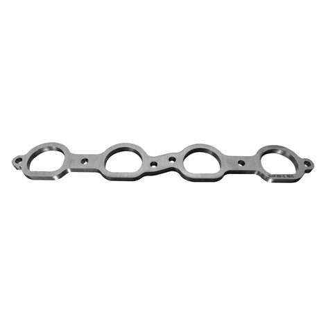 LSX Header Flange - 3/8 in. Thick Stainless<br>D Port for 2 in. Primaries