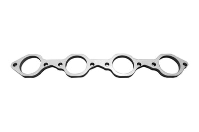 SBF Header Flange 3 in. Inline Bolt Pattern<br>3/8 in. Thick Stainless Ports for 2 in.