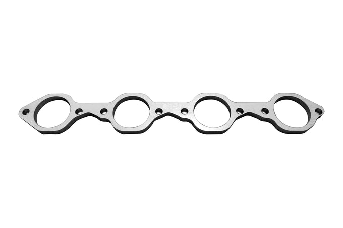 SBF Header Flange 3 in. Inline Bolt Pattern<br>3/8 in. Thick Stainless Ports for 2 in.