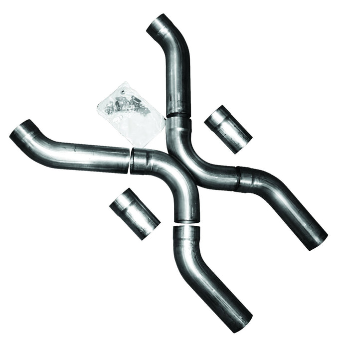 3 in. X-Pipe Kit<br>16 Ga. 304 Stainless Steel