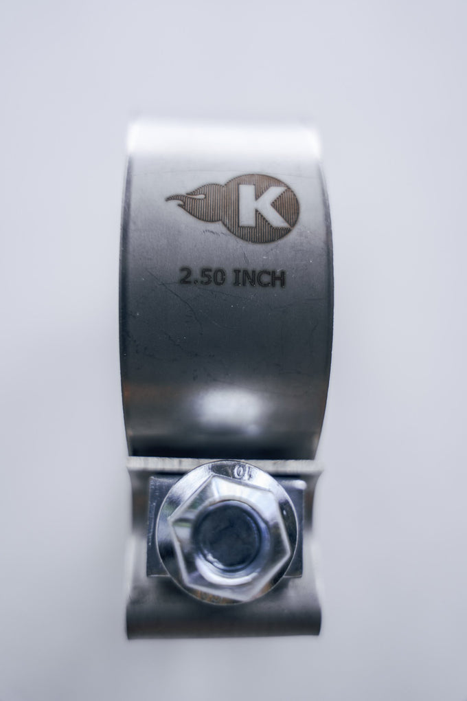 Band Clamp for Notched Slip Joint Connections<br>2-1/2 in. Stainless Steel
