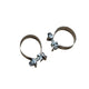 3 in. Oval Clamp In Center/Center Muffler<br>18 in. Long Body