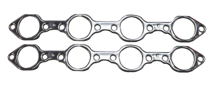 Small Block Ford Header Gasket<br>Multi-Layer Aluminum - 3 in. Inline Bolt Pattern
