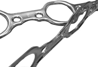 Small Block Ford Header Gasket<br>Multi-Layer Aluminum - 3 in. Inline Bolt Pattern